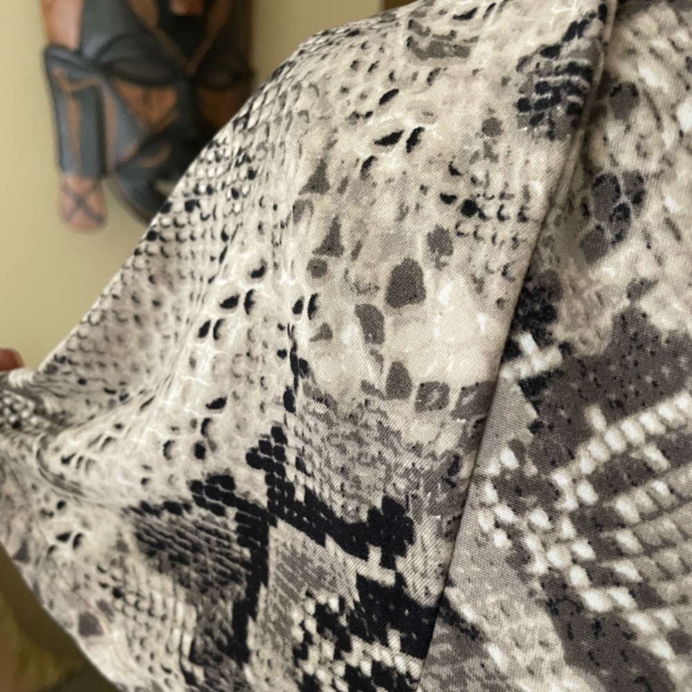Snakeskin Print Maxi Dress- EUC - Picture 5 of 5